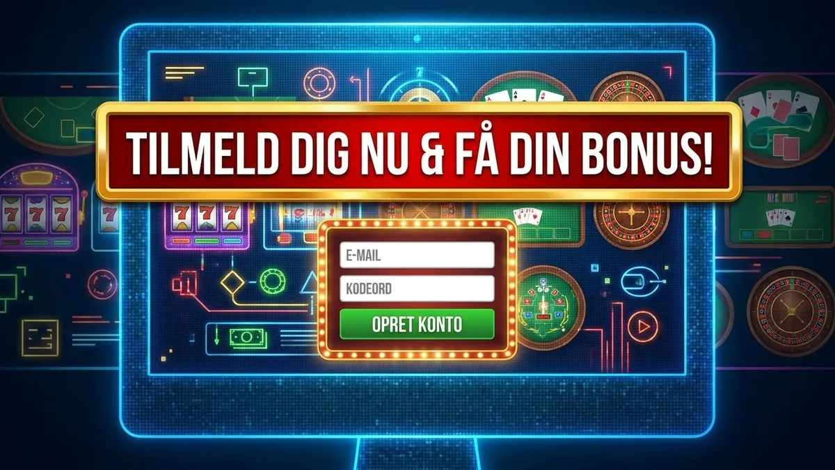 Tilmelding med bonus